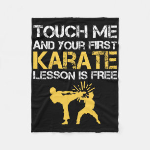 Goju Ryu Karate 3  Fleece Blanket