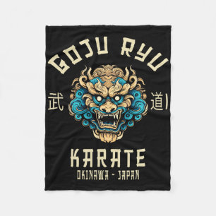 Goju Ryu Martial Arts Clothing Co. Goju Ryu Karate Fleece Blanket