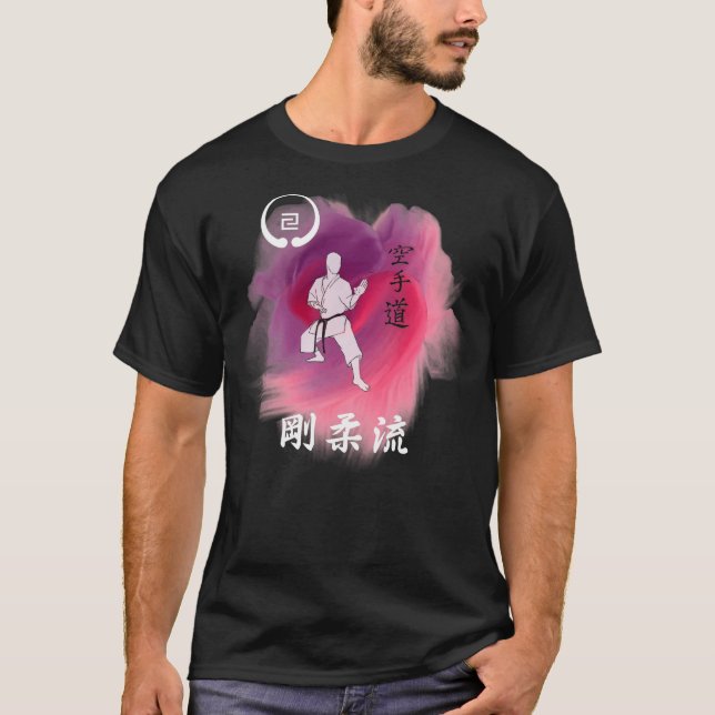 Goju Ryu Shuto Uke Mist Karate T-Shirt (Front)