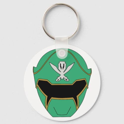 Gokai Super Mega Green Helmet Keychain