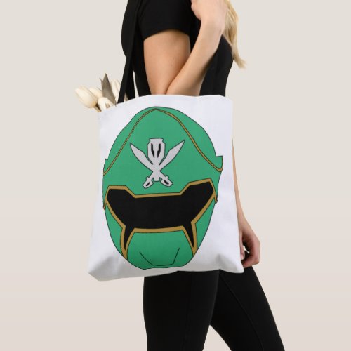 Gokai Super Mega Green Helmet Tote Bag