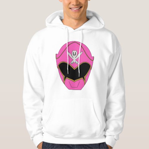 Gokai Super Mega Pink Helmet Hoodie