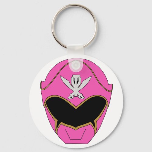 Gokai Super Mega Pink Helmet Keychain