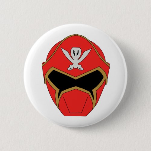 Gokai Super Mega Red Helmet Button