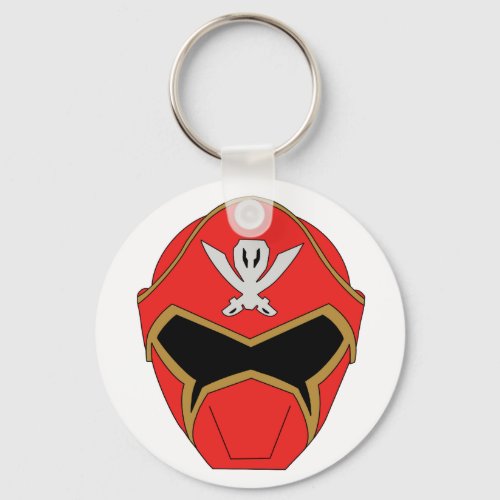 Gokai Super Mega Red Helmet Keychain