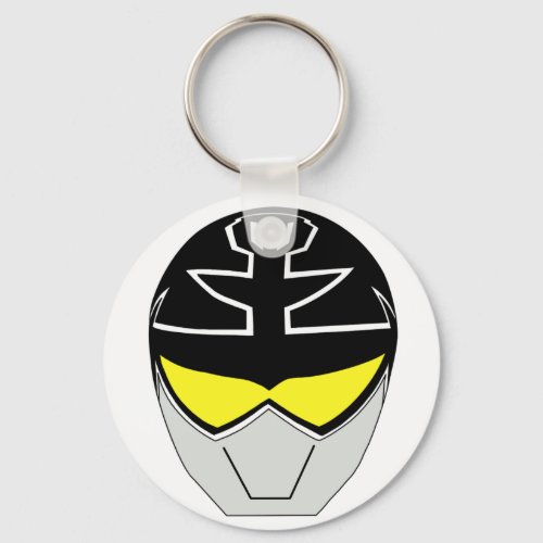 Gokai Super Mega Silver Helmet Keychain