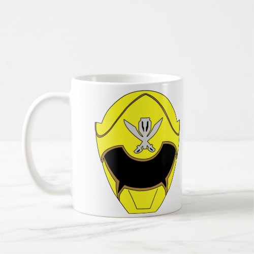 Gokai Super Mega Yellow Helmet Mug