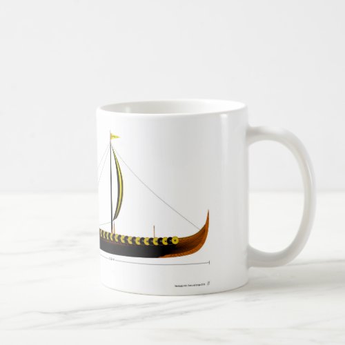 Gokstad Viking Ship Coffee Mug