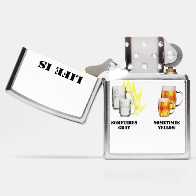 Goku Beer hangover Zippo Lighter (Opened)