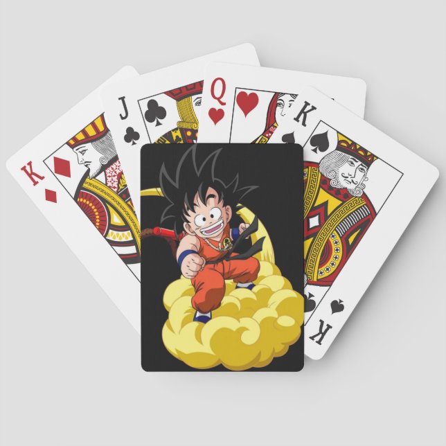 Goku Card game style  (Back)