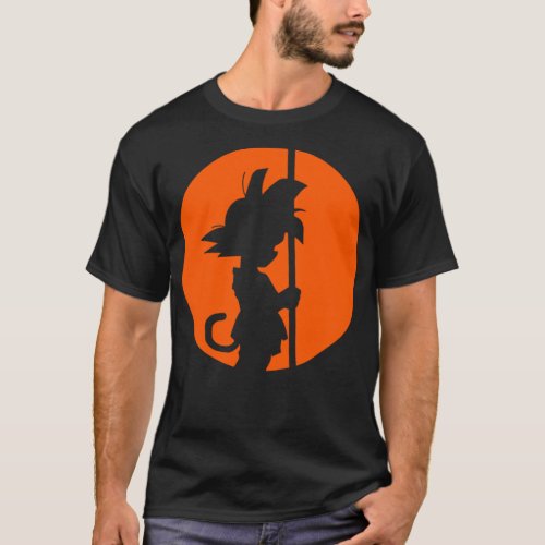Goku silhouette T_Shirt