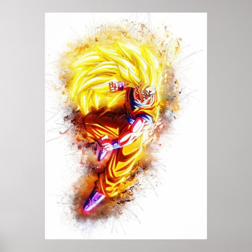 Goku Super Saiyan 3 Poster