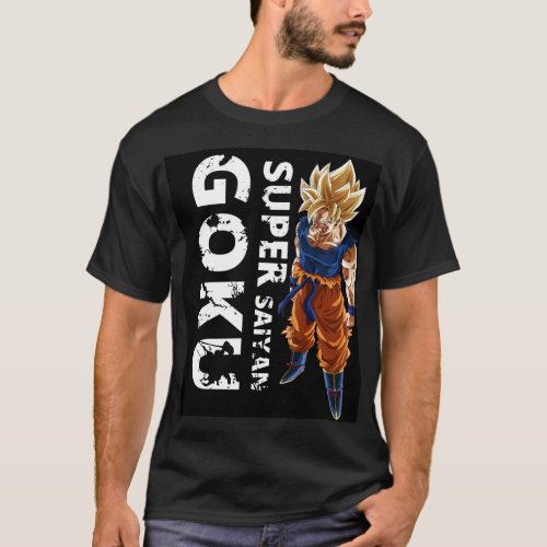 Goku ultra instinct form trio Perfect Gift  T_Shirt