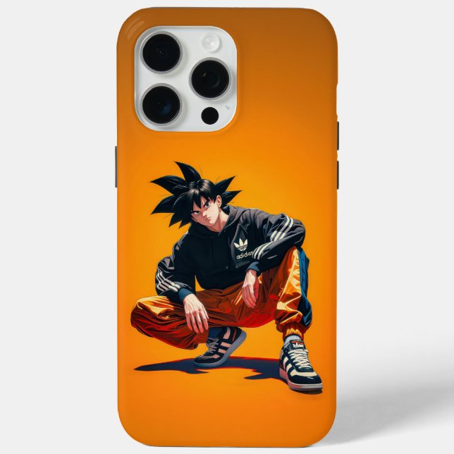 Goku Urban Saiyan Style Case-Mate iPhone Case (Back)