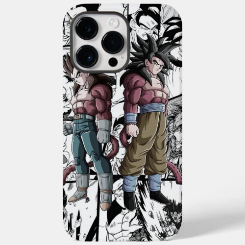 Goku  Vegeta Super Saiyan 4 iPhone 14 Cases