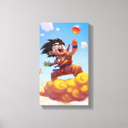 Goku wall art canva 