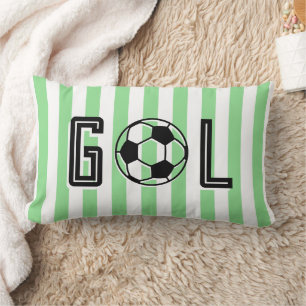 Gol Soccer Football Boy Girl Room Decor Lumbar Pillow