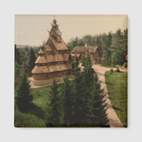 Gol Stave Church Oslo Norway Magnet