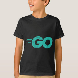 Golang Go Programming Language - Go logo for Go De T-Shirt