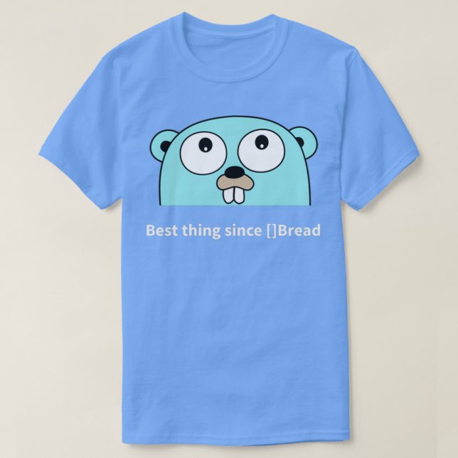 golang gopher 1 T-Shirt (Design Front)
