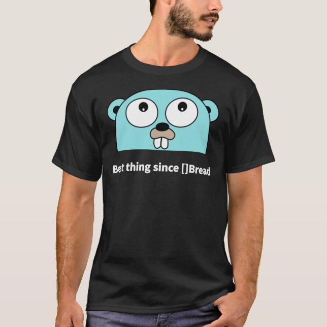 golang gopher Essential T-Shirt (Front)