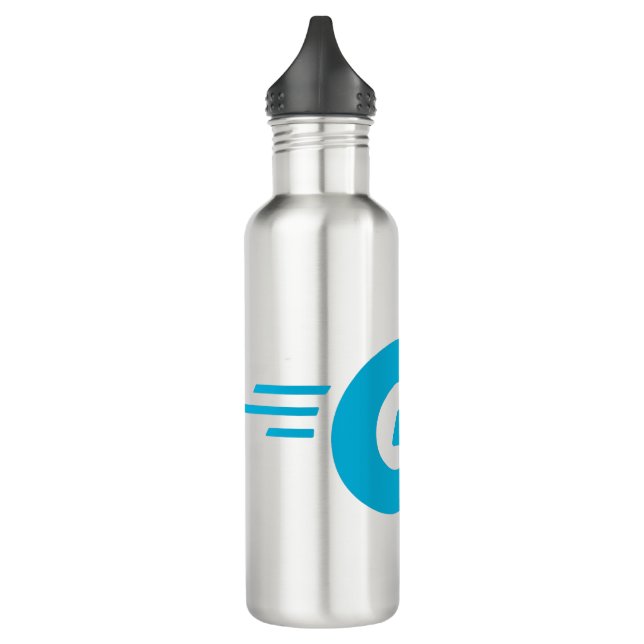 Golang Logo (Go Programming Language) Stainless Steel Water Bottle (Left)