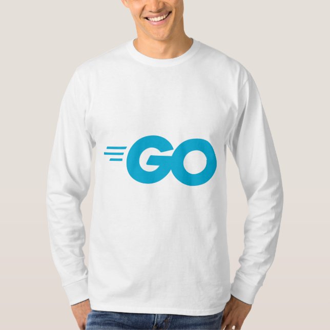 Golang Logo (Go Programming Language) T-Shirt (Front)