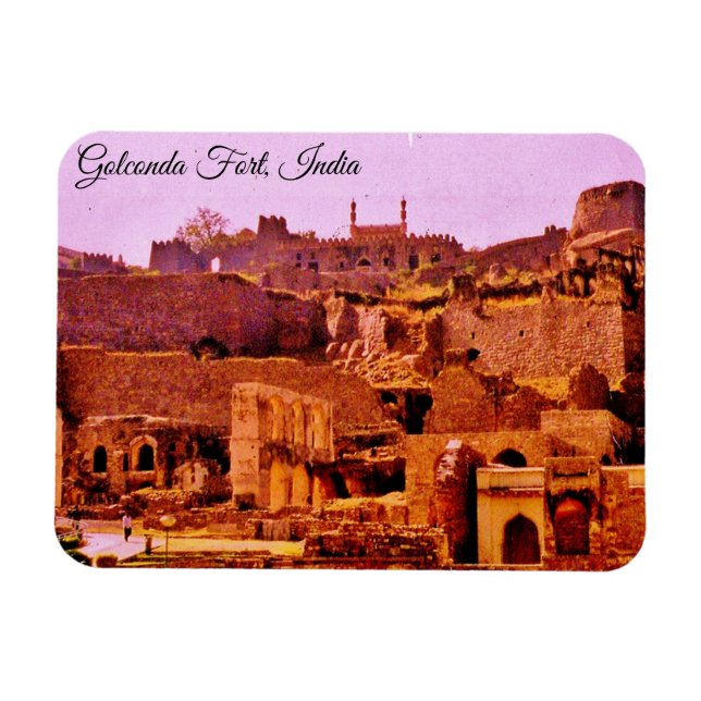 Golconda Fort Magnet (Horizontal)