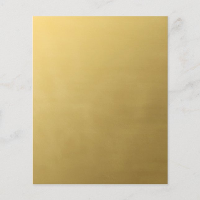 GOLD6 GOLDEN GOLD TEMPLATES TEXTURES METALLIC SHIN FLYER (Front)