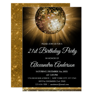 Disco Ball Invitation 4