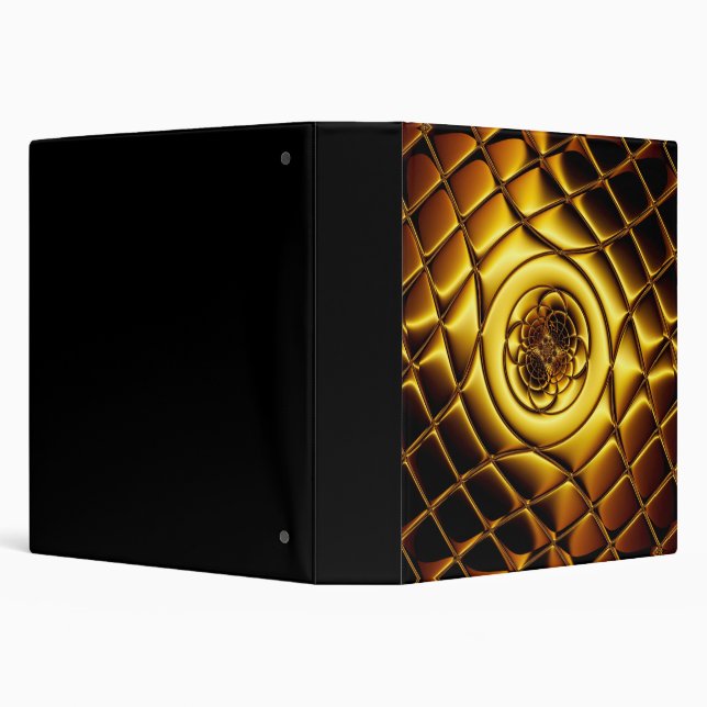 Gold 3 Ring Binder (Background)