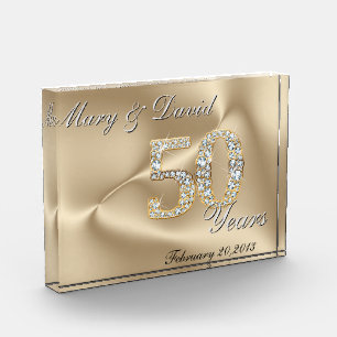 Gold 50 Year Anniversary Award