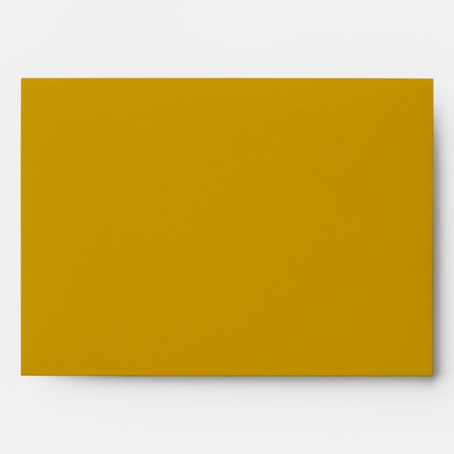 Gold A-7 Envelope Template (Front)