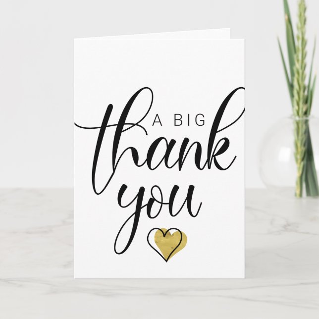 Thank You Card Clipart