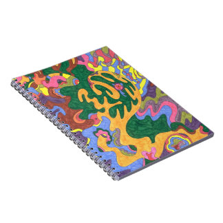"Gold" Abstract Art Notebook