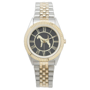 Gold Airedale Terrier Dog Watch