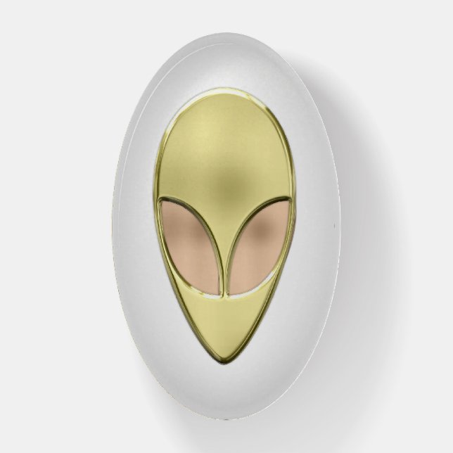 Gold Alien Paperweight (Vertical)