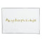 Gold Always Kiss Me Goodnight