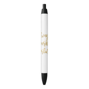 Gold Always Sparkle Darling Pen