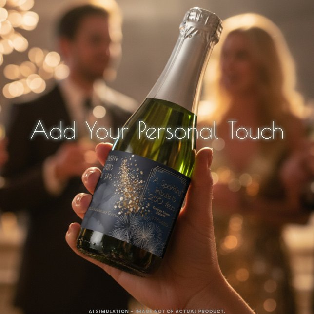 Gold America Liberty 250 Years Anniversary Cuvée Sparkling Wine Label (Creator Uploaded)