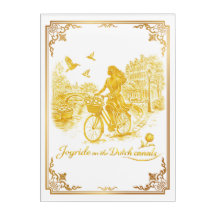 Gold Amsterdam Arched Bridges Charm