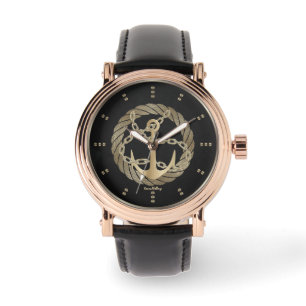 Gold Anchor  Watch