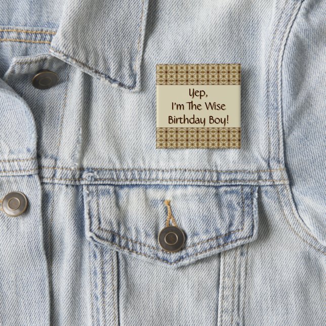Gold And Beige With Dark Brown Button (In Situ)