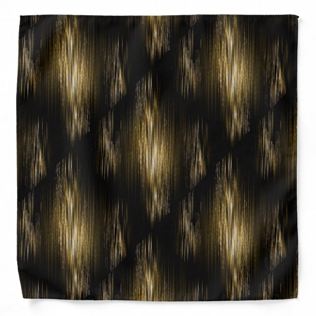 gold and black bandana (Front)
