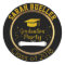 Gold and Black Class of 2018 Graduation Cap Favor