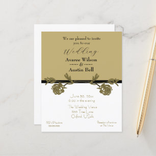 Gold and Black Elegant Gold Divider