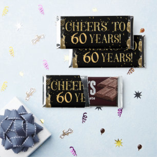 Gold and Black Hershey's Chocolate Bars (1.55 oz.)