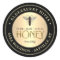 Gold and Black Honey Label with Vintage Queen Bee