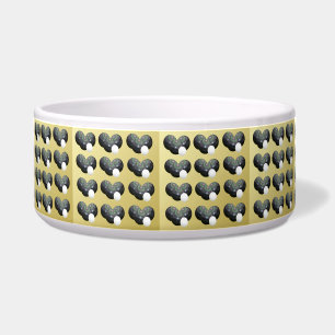 Gold And Black Lawn Bowls Pattern,