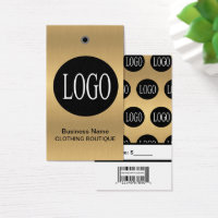 Price Tags Black Logo Retail Sales Tag
